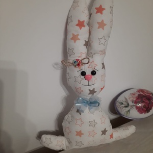 Iepuras alb cu stelute - Artynos.ro