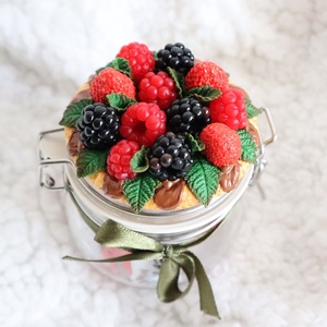Borcan decorat Fruitylicious - Artynos.ro