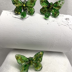 Set bijuterii handmade unicat din rasina - Artynos.ro