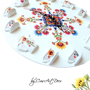 Ceas decorativ perete - model traditional 1485 - Artynos.ro