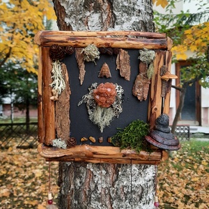 Tablou Natural Licheni Mușchi Aragonitul - Artynos.ro