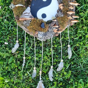 Tablou Natural Licheni Mușchi Yin and yang - Artynos.ro