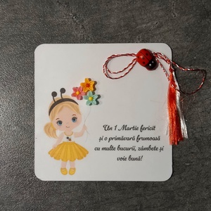 Martisor magnetic personalizat  - Artynos.ro