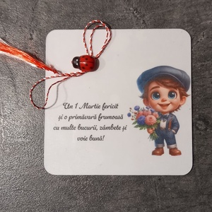 Martisor magnetic personalizat  - Artynos.ro