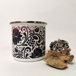 Cana email motiv floral, Casă & Stil de viață, Accesorii pentru echipamente de bucătărie, Accesorii de servire, Căni, Fotografie, grafică, desen, ilustrație, ARTYNOS