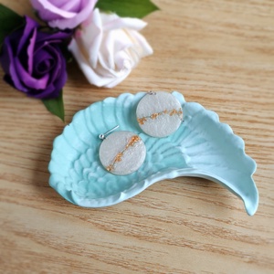 Cercei handmade din rasina - Artynos.ro