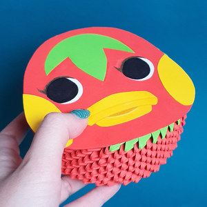 Cutie 3D origami rățușcă Ketchup Animal Crossing - Artynos.ro
