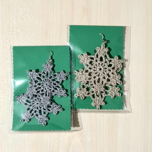 Cercei Snowflake FE - Artynos.ro