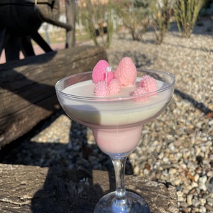 Lumanare in pahar de cocktail - Artynos.ro