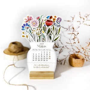 Calendar de birou cu buchet de flori - Artynos.ro