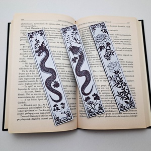 Set 3 Semne de Carte cu tematica Japoneza, Cărți și creații cu tematică muzicală, cadouri, Semn de carte, Altele, Set de 2 semne de carte imprimate 3D, inspirate din cultura japoneză. Cu un design elegant și detal..., ARTYNOS