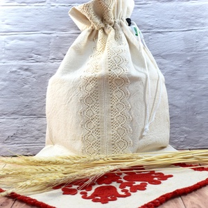 Sac captusit pentru paine 2kg, nowaste, ecologic, rustic (marimea M) sau wetbag - Artynos.ro