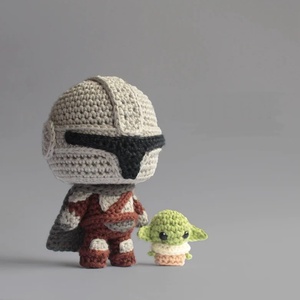 Papusa crosetata Baby Yoda Star Wars - Artynos.ro
